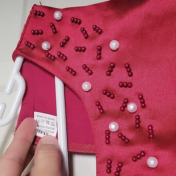 Red formal dress - Picture 4 of 4